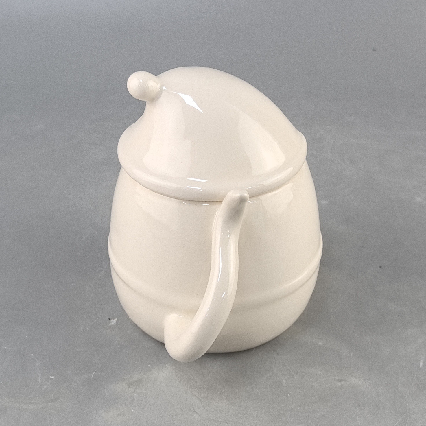 Personalizado creativo encantador cerámica DIY con tapa taza de gato de alto valor artesanía de cerámica encantadora taza de gato