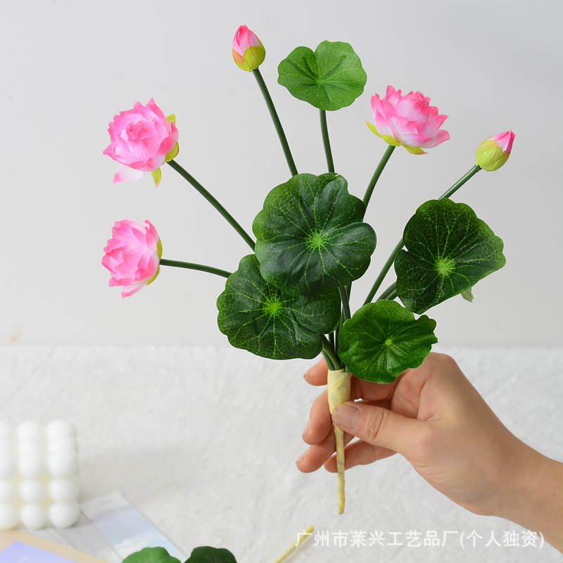 Artificial lotuses for living room for home use
