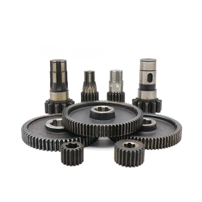 LDH驱动装置变速箱配件齿轮速比轮通用轮花键轴大头轴麻梭轮炼接