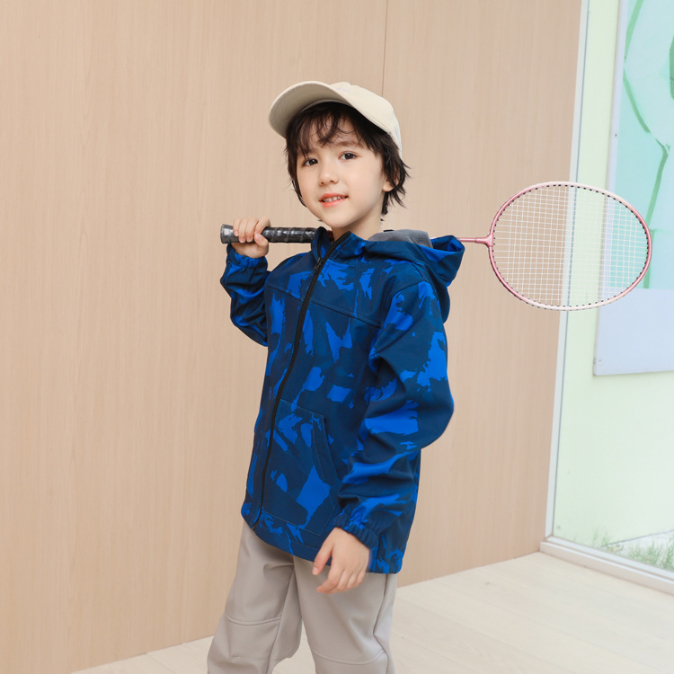 Demi-season travel fleece windproof waterproof keep warm jacket for…