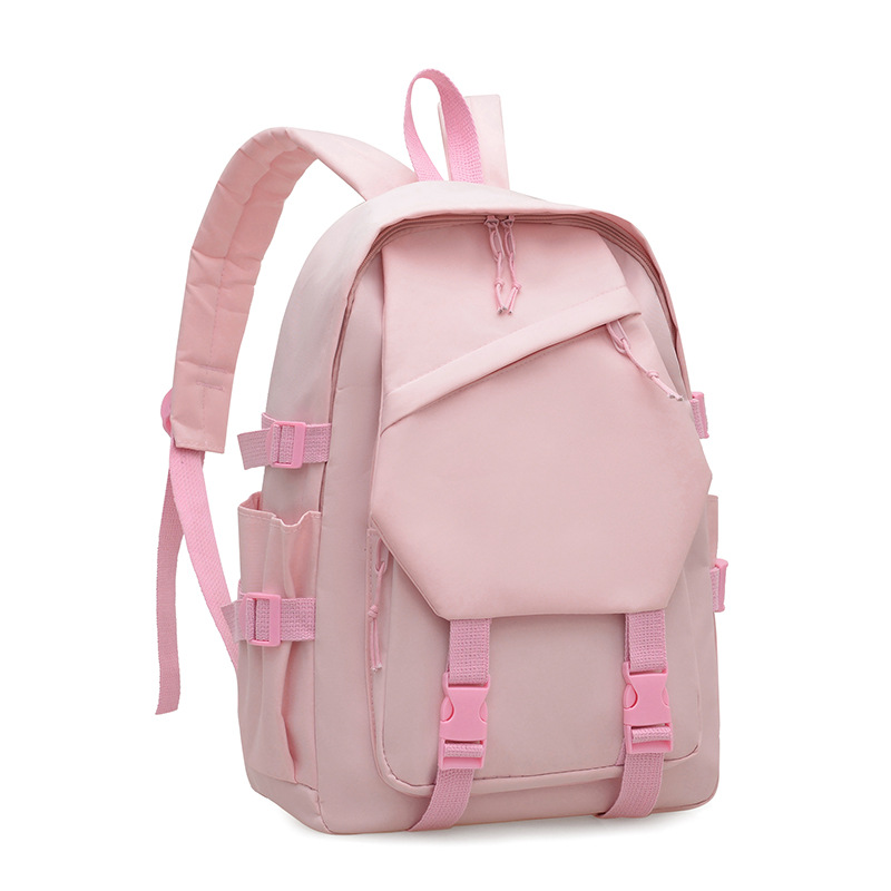Unisex student backpack with large capacity, lightweight and durable, suitable for laptop, fashionable and trendy, versatile for commuting