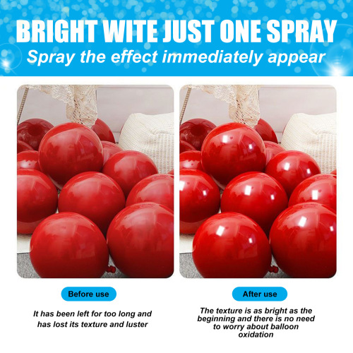Jue-Fish Aerosol Balloon Spray, with a surface texture that maintains long-lasting gloss without oxidation or fading.