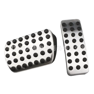 accelerator brake rest area metal – Dekorativ pedal başlıqları - automatic-transmission-2-pieces