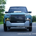 外贸出口电动四轮车越野车全封闭遮风挡雨油电两用冷暖空调高端大