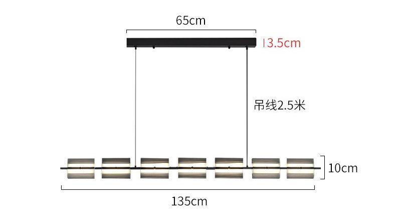 Tiras largas 135cm