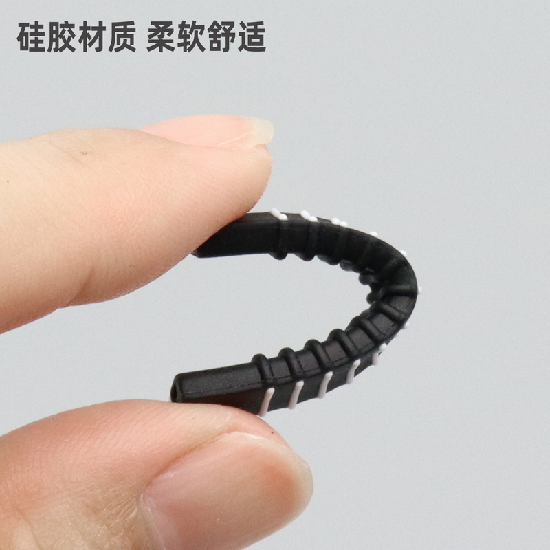 眼镜防滑套软硅胶材质固定眼镜腿脚套防脱落耳套耳勾眼镜防掉耳托|undefined