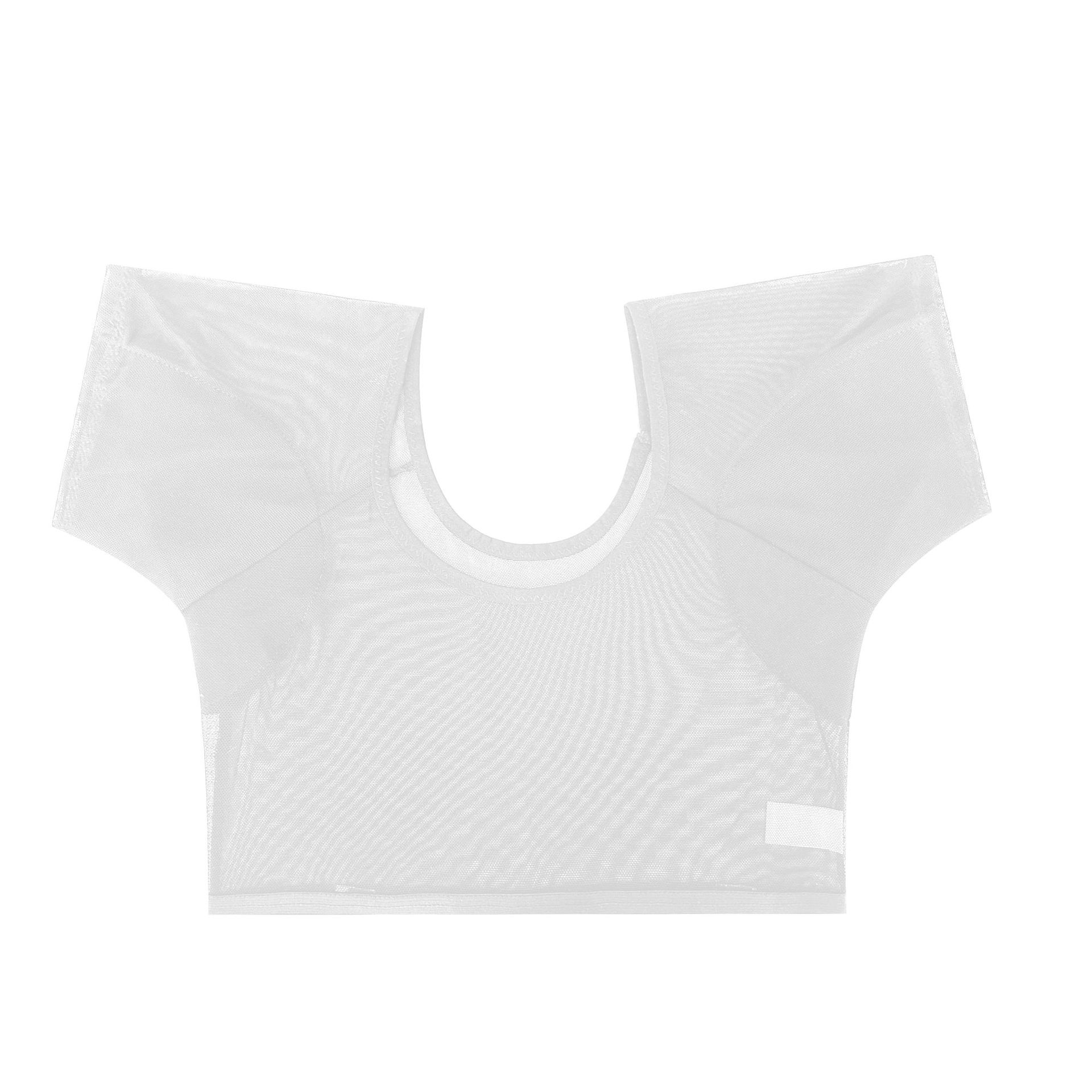 HD027 ropa absorbente de sudor transfronteriza hilo de red transparente bolsa de sudor ultrafina a prueba de fugas tipo pecho axilas almohadillas absorbentes de sudor de algodón