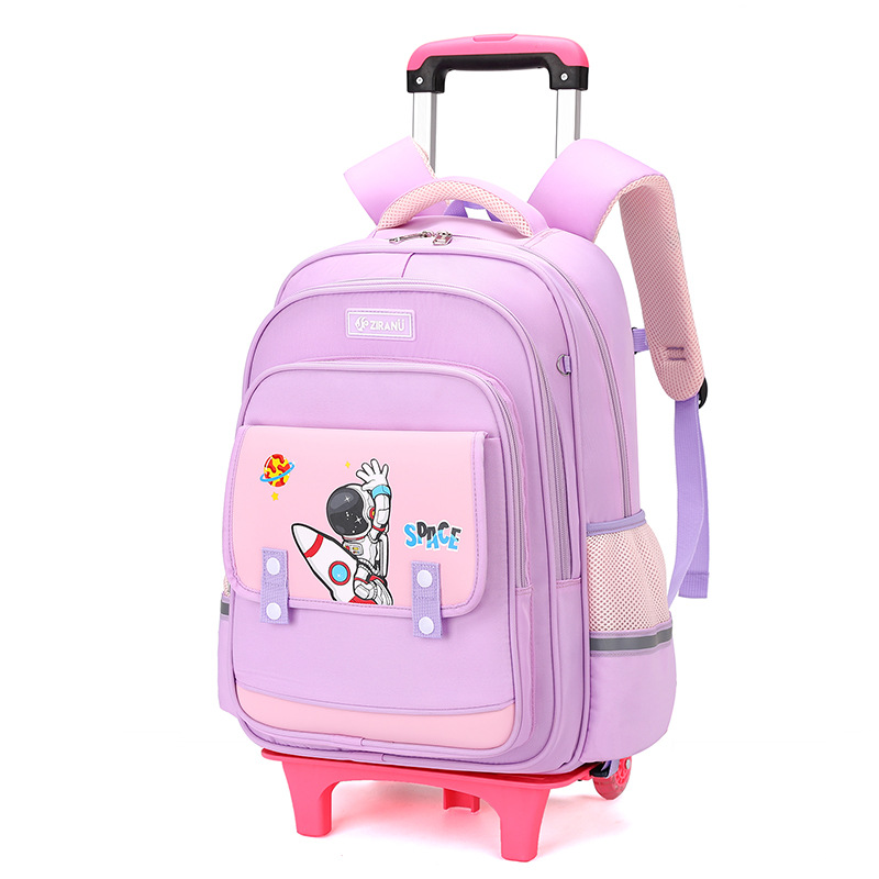 Mochila de pescado natural para niños, escolares de primaria para niños, 1 - 3 - 6 grados, caja de tracción, mochila de niños, escaleras impermeables
