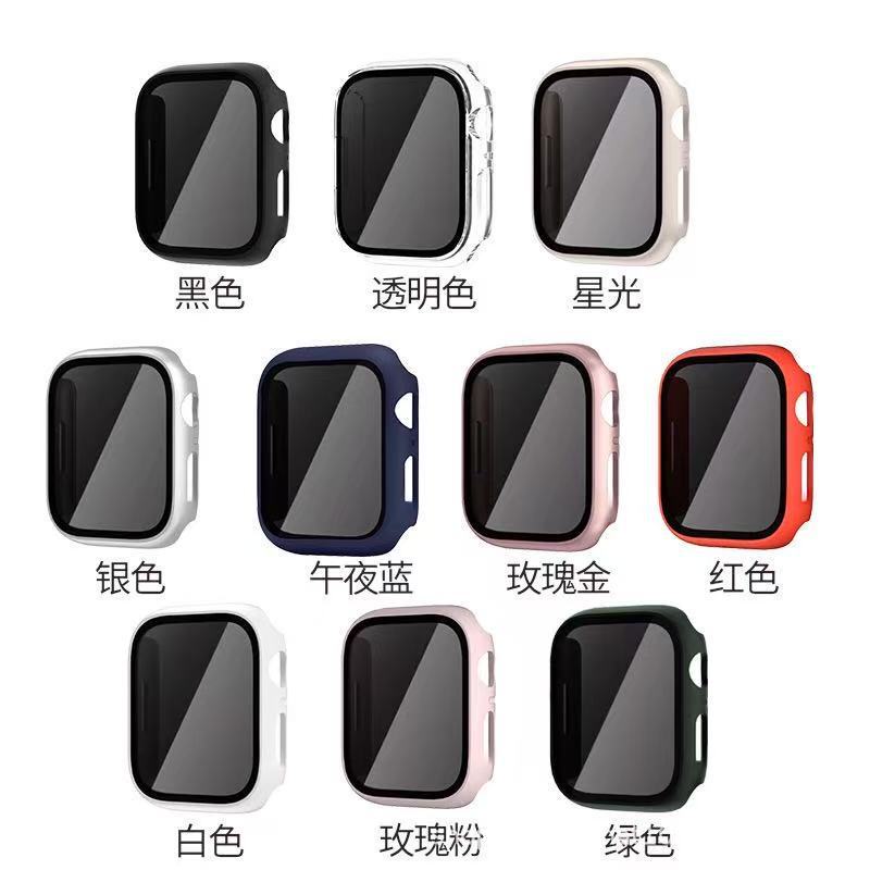Suitable for Apple Watch Case, Apple All-Size Anti-Peep Integrated Frosted Protective Case