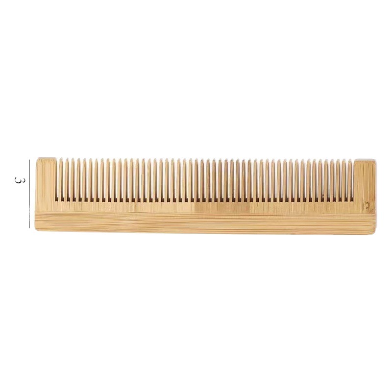 Bamboo Comb Hotel Disposable Wooden Comb Splicing Bamboo Comb Toothed Bamboo Comb Bamboo Comb Engraving