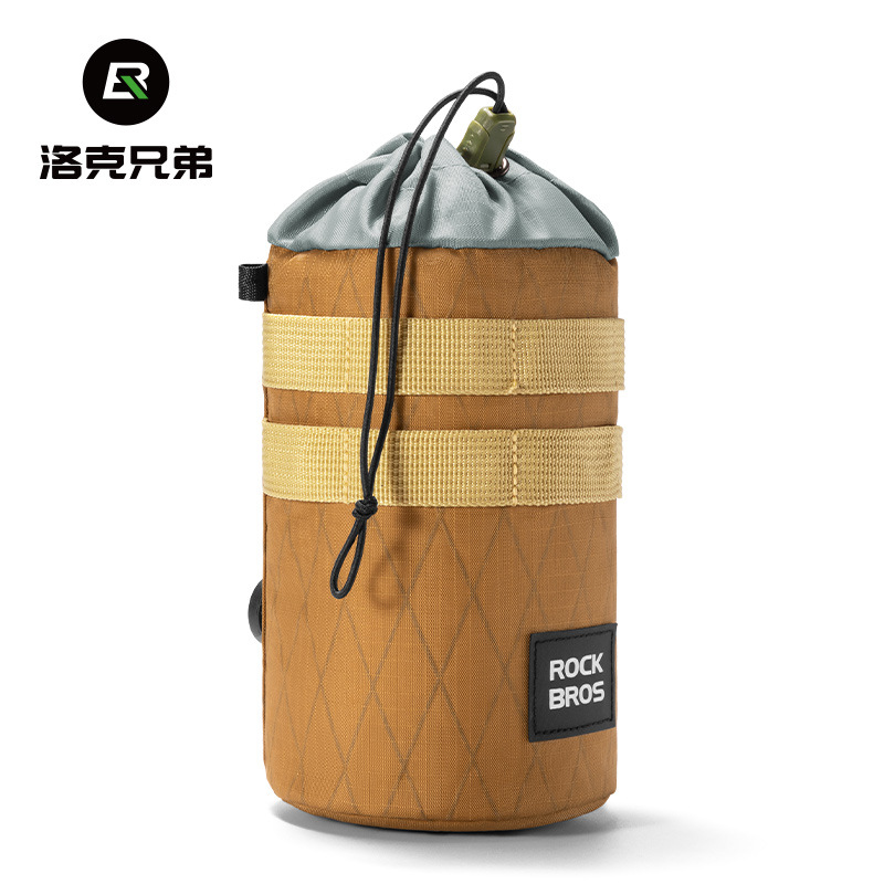 Locke Brothers Bicycle Kettle Bag Folding Bicycle Water Cup Water Bag Car handlebar Hanging Bag Road Car Drawstring Beat Front Bag