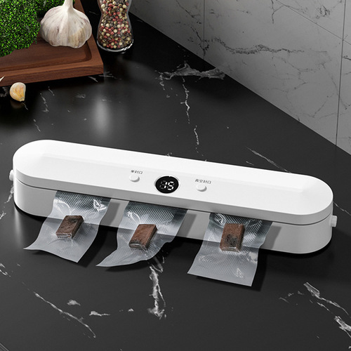 New mini vacuum packaging machine food sealer sealing machine plastic sealing machine household fresh-keeping snack plastic sealing machine