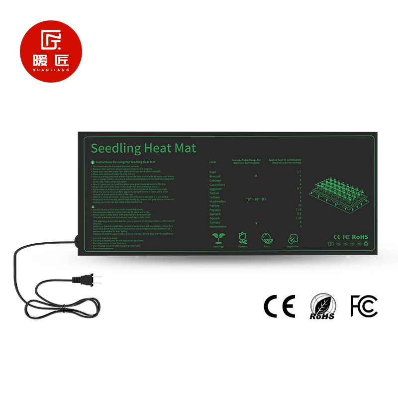Грелка для рассады Amazon, греющая подложка для растений из графена, водонепроницаемая, для выращивания семян и цветов, с постоянной температурой, для трансграничной торговли