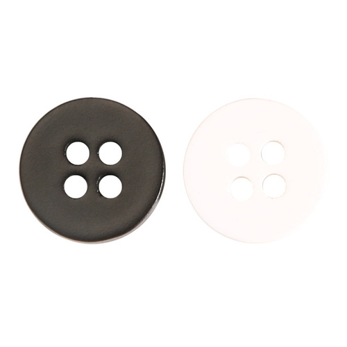 Resin shirt buttons, round colored shirts, cardigans, versatile buttons, high-end men's and women's clothes, cuffs, neck buttons