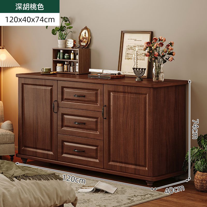 [Durable] armario de estilo americano armario de almacenamiento de dormitorio contra la pared armario de cinco habitaciones armario sala de estar retro