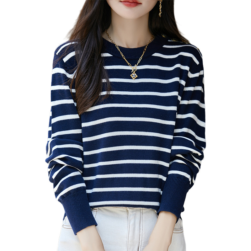 Spring woolen sweater, body-friendly long-sleeve, oversize