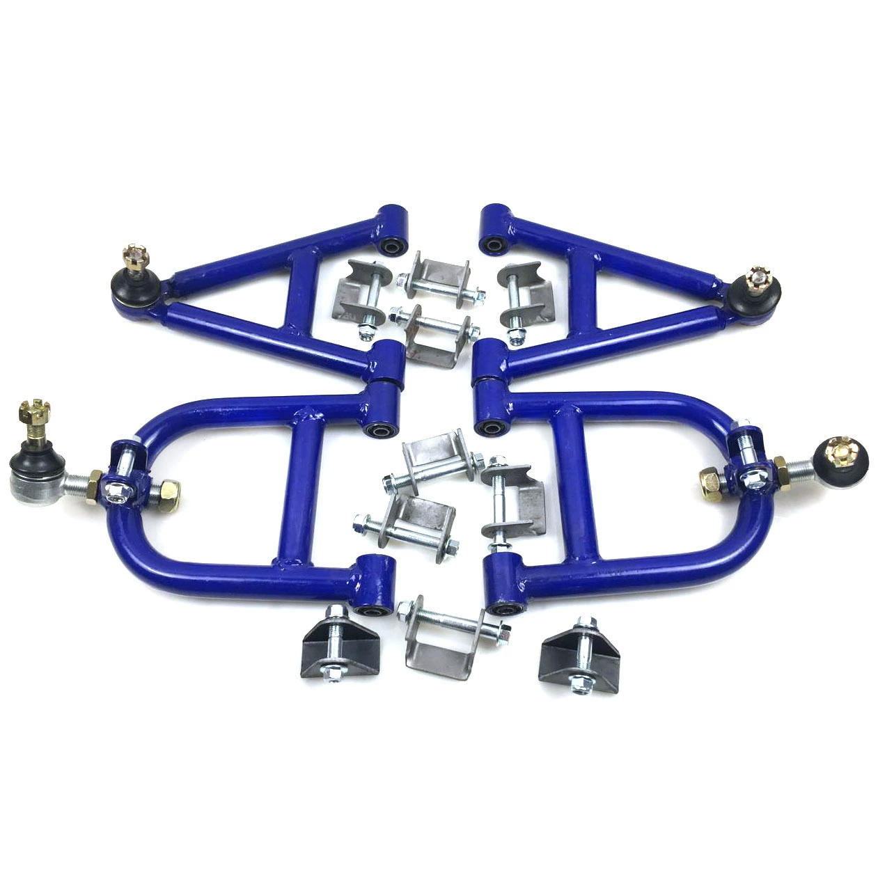 Четырехколесный автомобиль, модифицированный самодельный электрический мотоцикл, квадроцикл, стальная труба, аксессуары для картинга, передняя подвеска, коромысло, фланец, амортизация