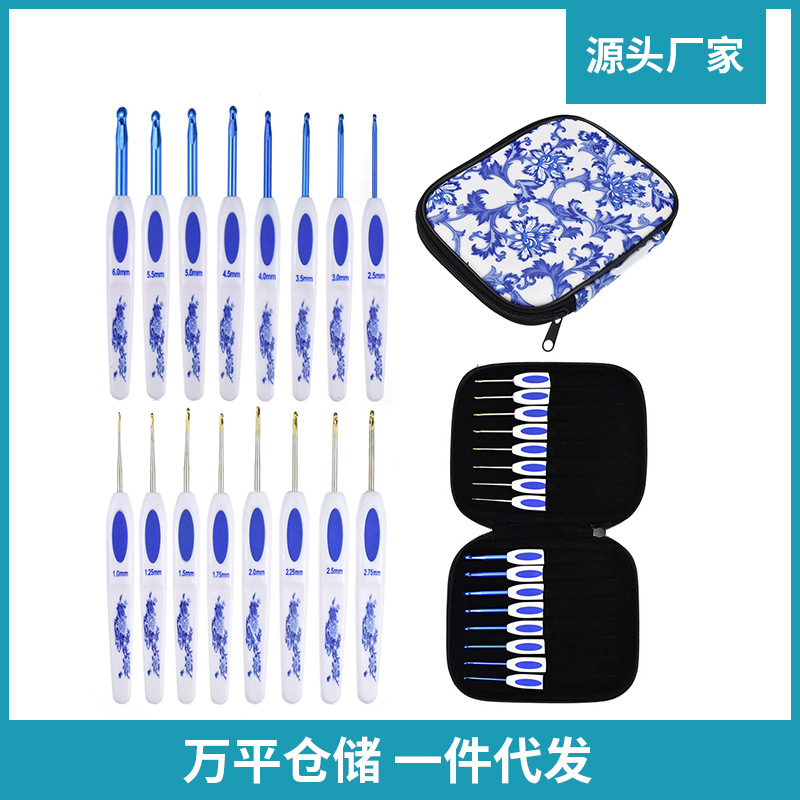 Kit de herramientas de bordado DIY estilo chino, agujas decorativas tradicionales