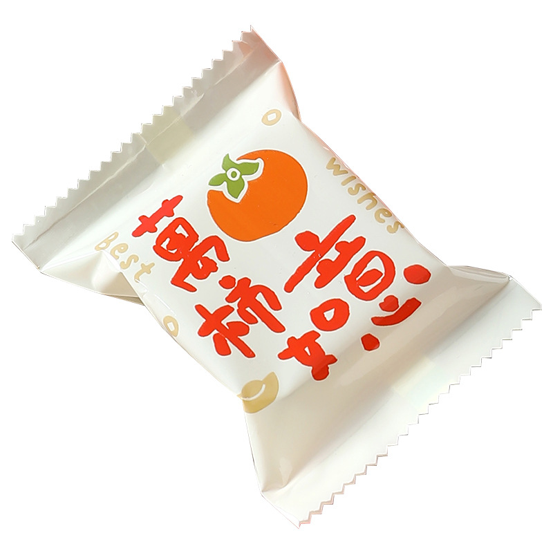 2025 año nuevo serpiente copo de nieve bolsa de embalaje crujiente rojo turrón festivo galletas máquina de hornear hecha a mano bolsa sellada