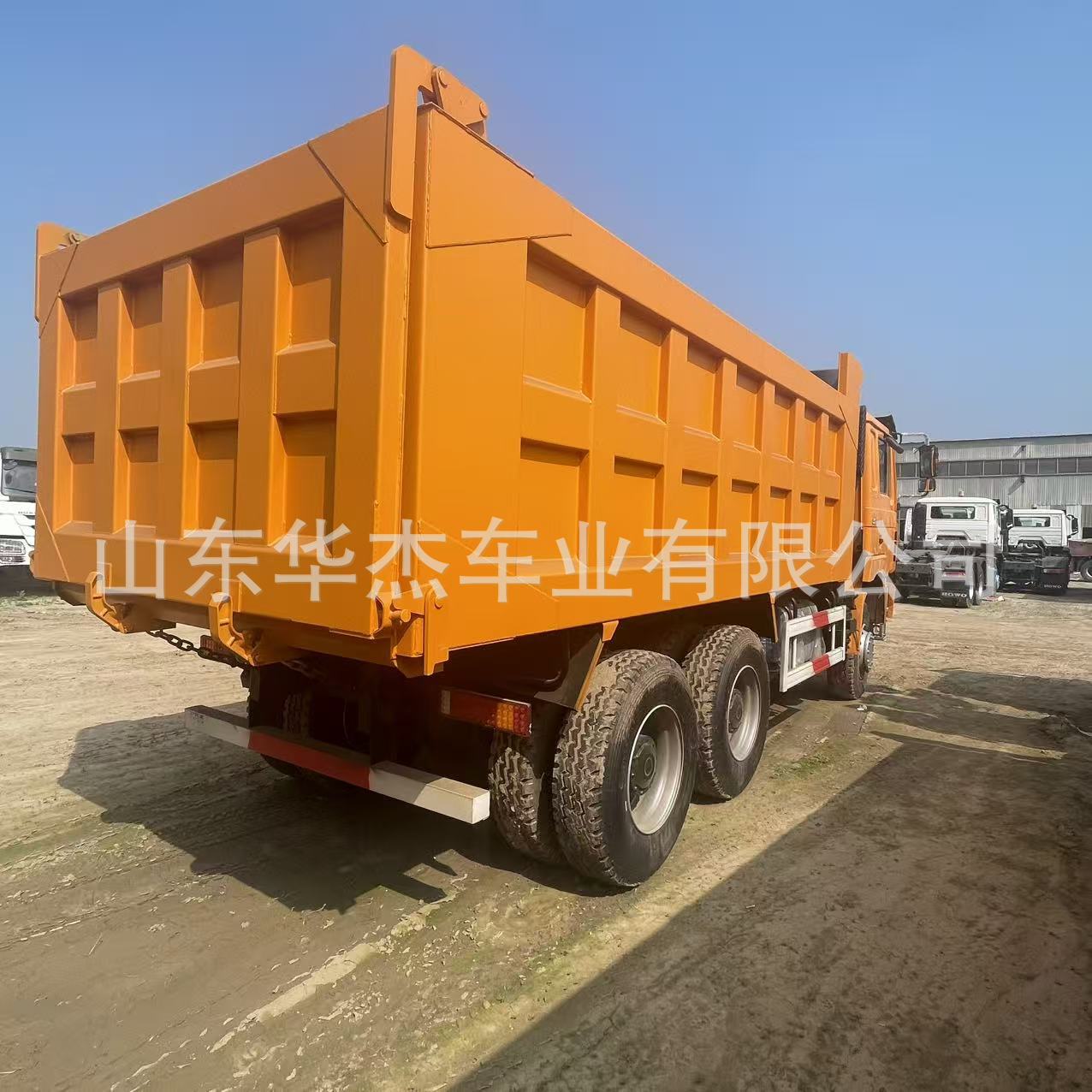 Cross-border Shaanqi Delong dump truck, muck truck, SHACMAN 6x4 heavy-duty engineering tipper truck