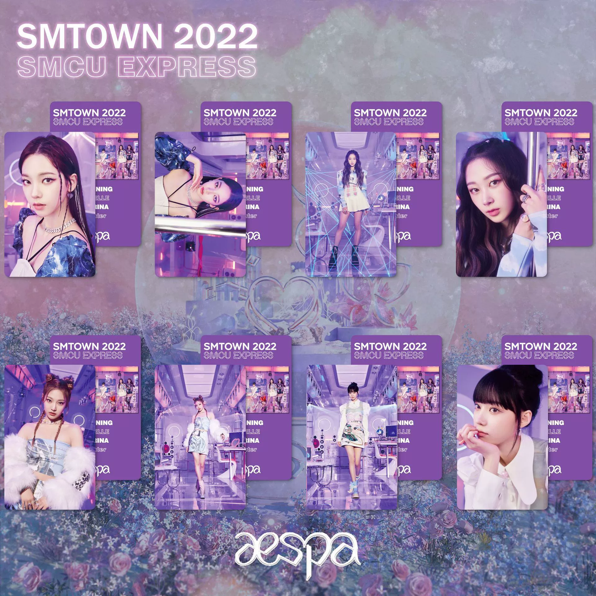 AESPA официальный малый талон Ли Чжи Мин фотокарточка TWICE альбом Formula of Love периферийная карта