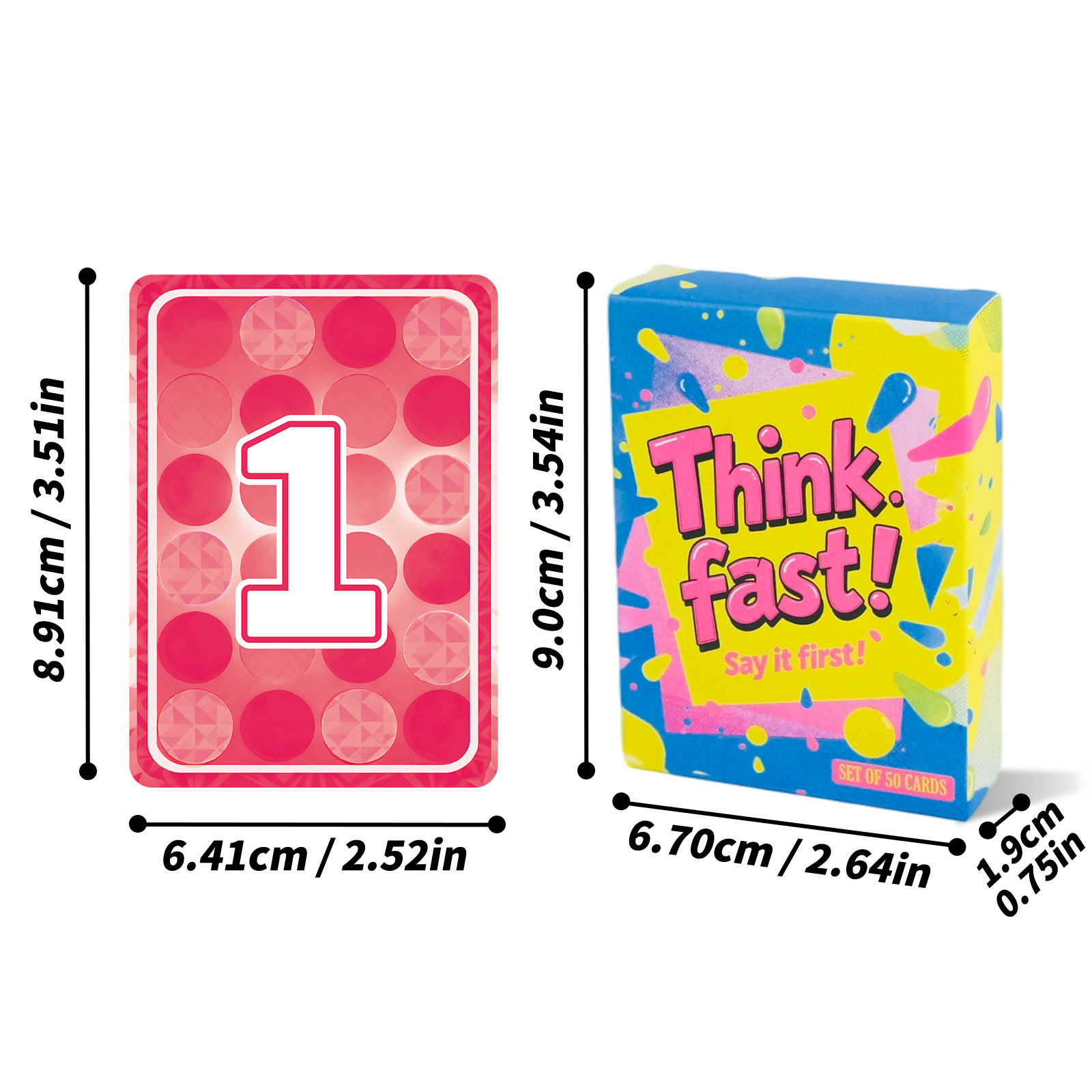 New Cross-border 50-card Board Set, Creative Team-building Party 2-5 Player Puzzle Interactive Card Game_voghion.com