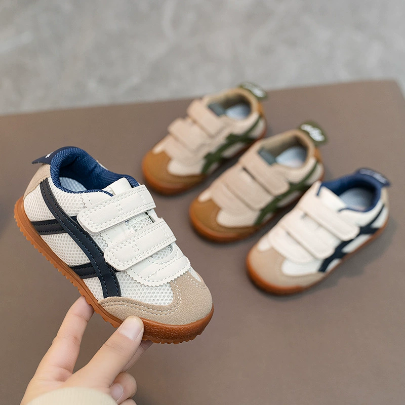 Детская обувь для арганда 2024 весна и осень новые мужские и женские дикие кроссовки на мягкой подошве детские одиночные туфли для детей