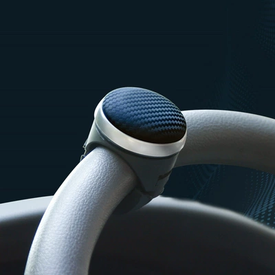Car steering wheel booster ball driving assist artifact multifunctional high-end bearing single-hand steering gear truck driving (Steering wheel booster) - dm-123-steering-wheel-booster