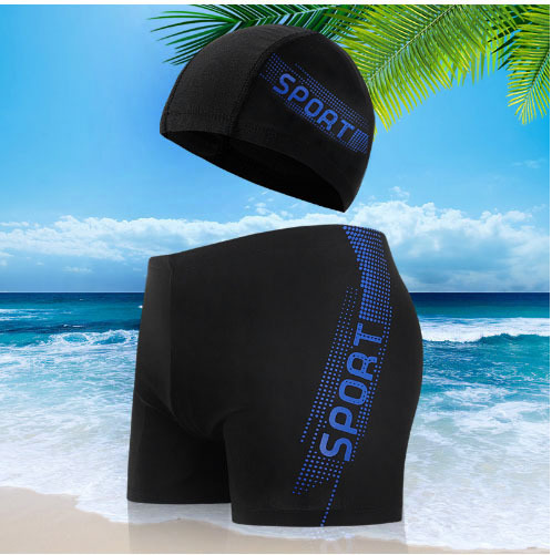 Herrbadbyxor snabbtorkande strandshorts för simning_voghion.com