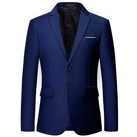 Traje de hombre de negocios casual traje blanco de dos botones estilo coreano delgado de talla grande vestido formal profesional de novio de moda