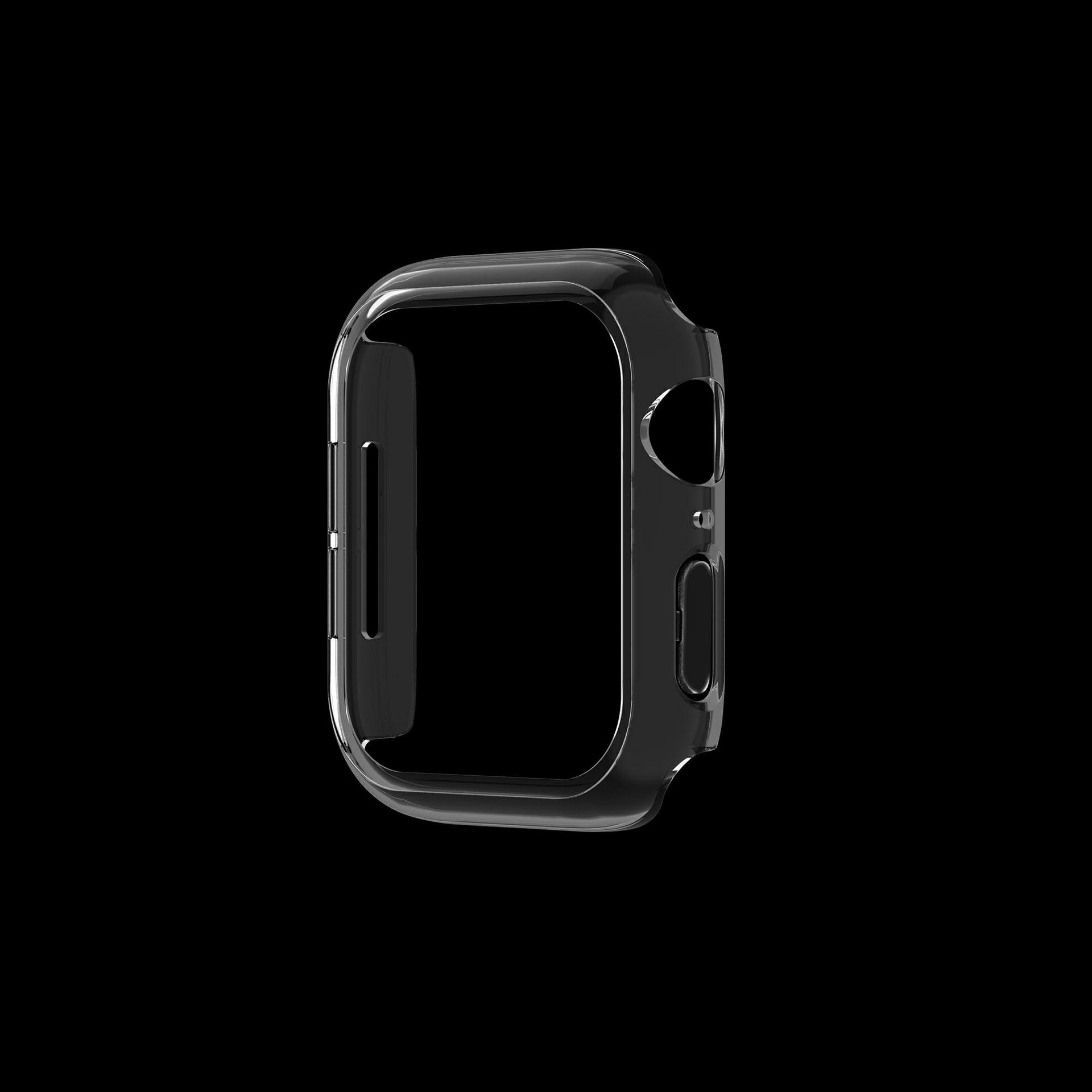 Adecuado para Apple Watch protector Shell medio paquete PC marco Apple Watch caso hueco iwatch cubierta protectora al por mayor