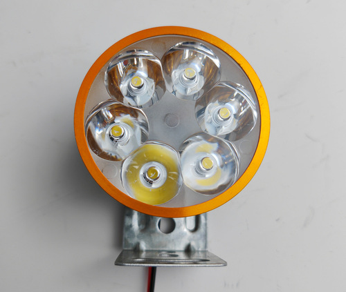 Manufacturer's Electric Bike Spotlights Motorcycle Lights LED Headlights External Spotlights 6-LED 9-LED Increase Brightness Retrofit Spotlights