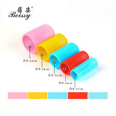 Cross-border new product enamel curling barrel, soft toothed bangs, fluffy self-adhesive curls, hair curling artifact, hairdressing tool