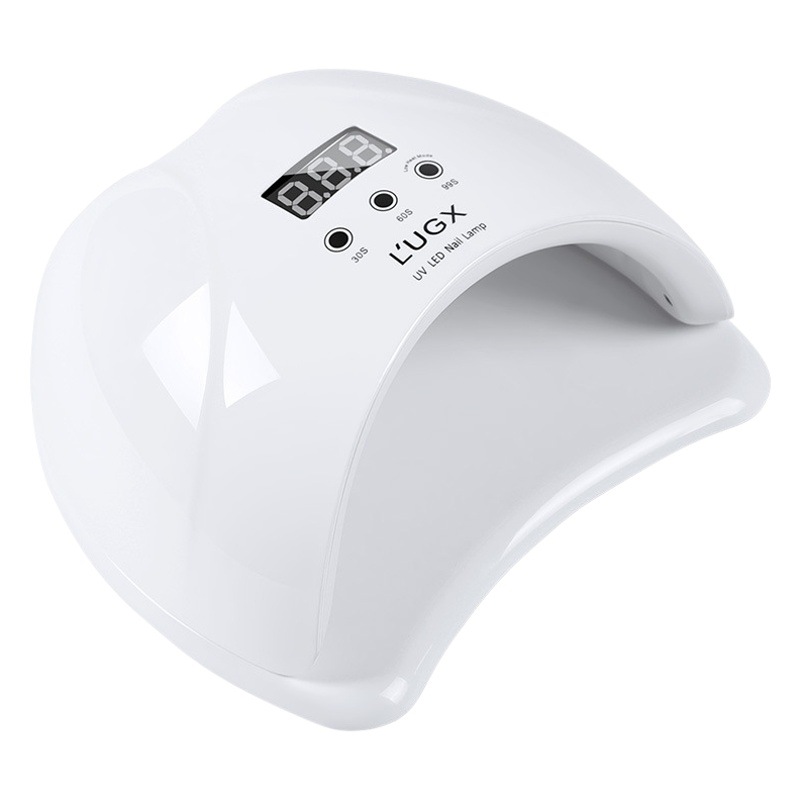 LUGX ouliyuan nueva máquina de fototerapia de uñas lámpara LED para hornear 48W de secado rápido inducción esmalte de uñas pegamento secador de lámpara de uñas