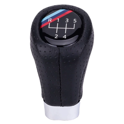 Cross-Border Applicable Bmw Car Shift Handball Gear Head Shift Lever Handball Modified Gear Head Car Accessories (Cab and accessories) - 5-speed