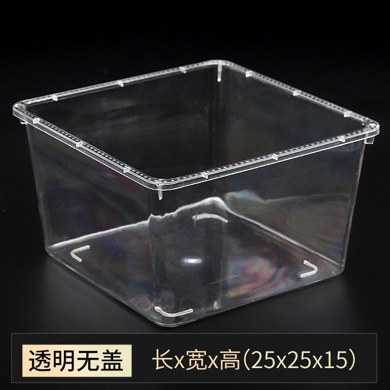 拡大斜め半透明バルクスナック棚プラスチックボックススーパーマーケットスナック食品ボックス収納と整理ボックス|undefined