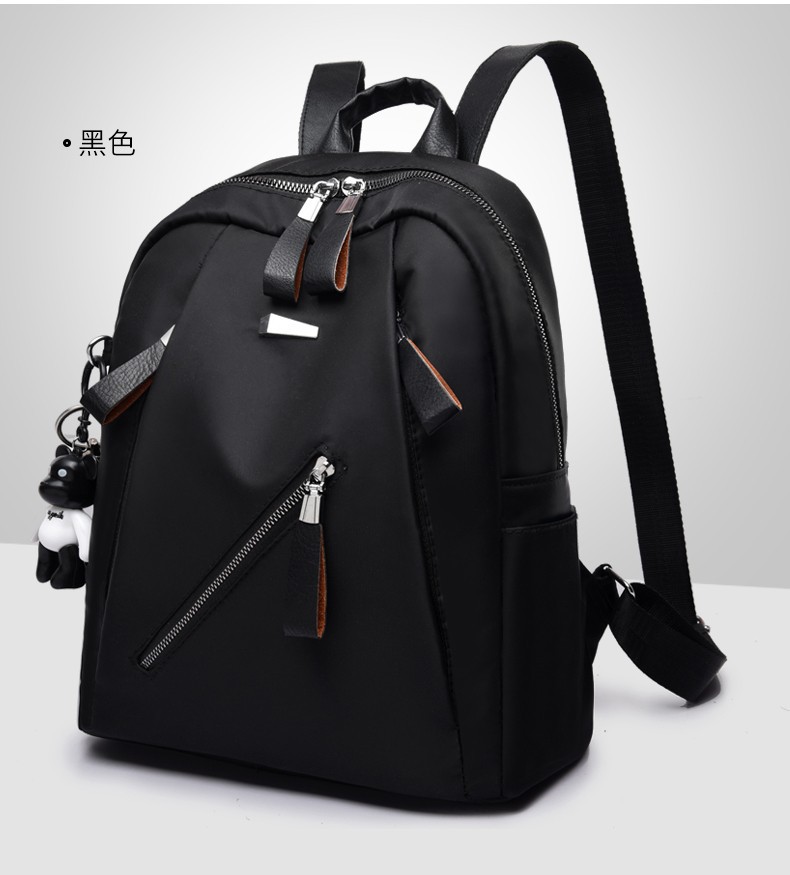 Mochila de las mujeres nuevo estilo coreano moda calle Oxford bolsa tela estudiante Escuela Secundaria mochila