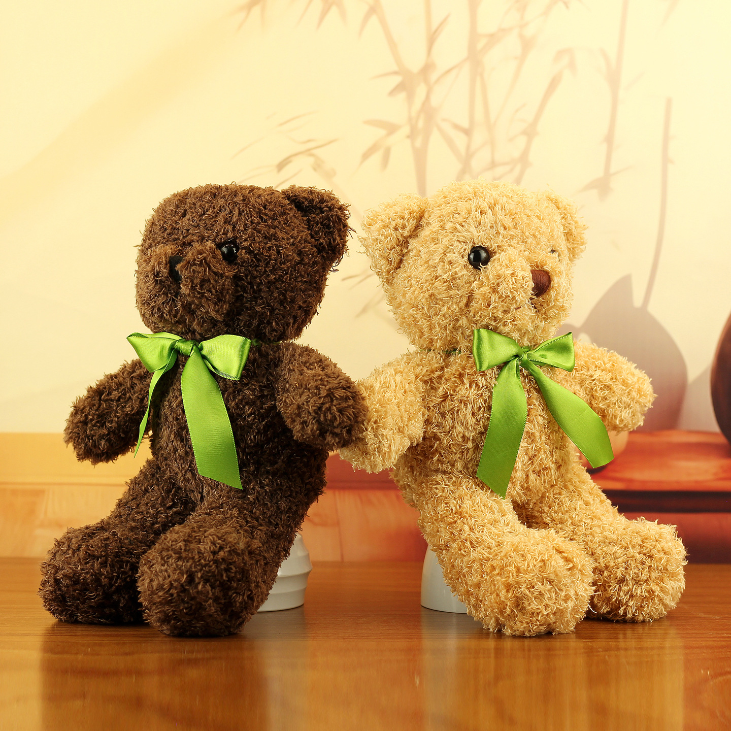 Red bufandas osos de peluche muñecas osos de peluche muñecas de peluche algas marinas eventos de cumpleaños regalos pequeños