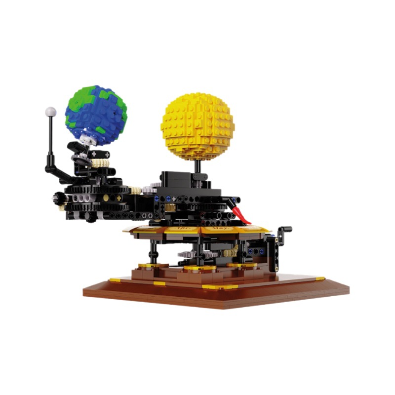 Double Eagle C71004 Sistema Solar, Bloques de Construcción Creativos MOC, Juguete Educativo para Niños, Pieza de Exhibición