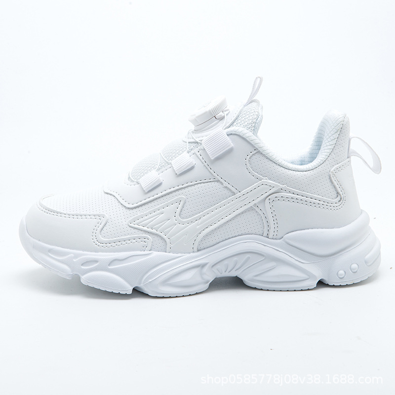 Autumn white children's white sneakers