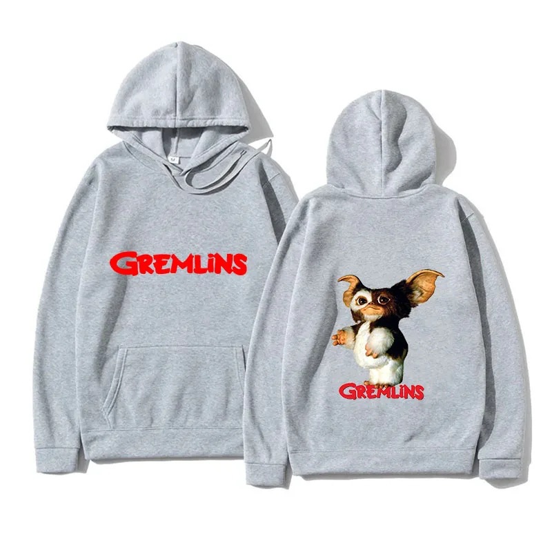 2025 sudadera para hombre Gremlins gadgets sudadera con estampado kawaii algodón nueva ropa casual para hombre casual