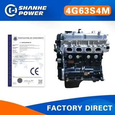 4G63S4M Engine 2.0L Motor 4-Cylinder Suitable for Great Wall Haval Gasoline Engine Auto Parts