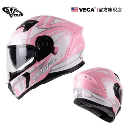 Kempinq və səyahət — Women, Bluetooth Full-Face Helmet, 3C - m-green-field-powder-comes-with-anti-fog-patch-black-film-headgear-nose-protection-helmet-bag