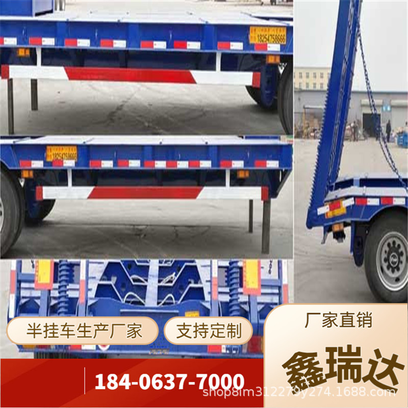 Specialized Semi-Trailer, Heavy-Duty Transport Vehicle, Bridge Transport Vehicle, Truck Tower, Heavy-Duty Cross-Border Trailer