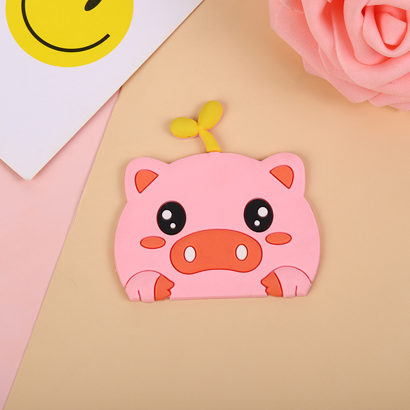 Charm per borsa in gomma morbida con patch cartoon carini_voghion.com