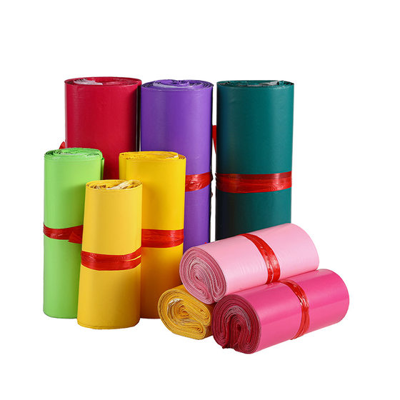 Multicolor express packaging bag thickened logistics clothing packaging waterproof white express bag packaging bag wholesale
