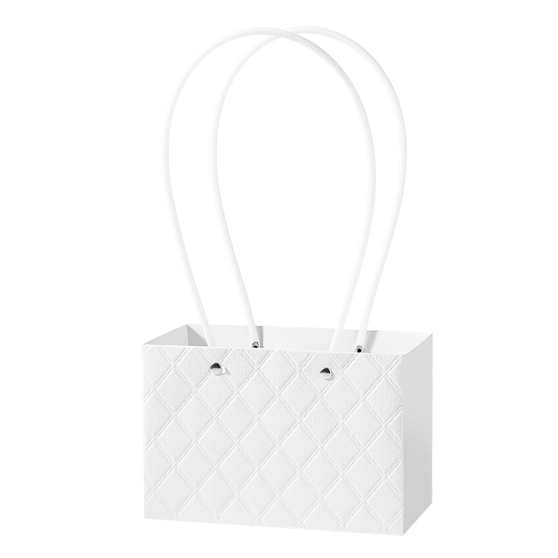 Bolsa de macarrones, bolsa de aperitivos, bolsa para arreglos florales de gelatina, bolsa con relieve estéreo, bolsa cuadrada trapezoidal para regalos de cumpleaños y festivos