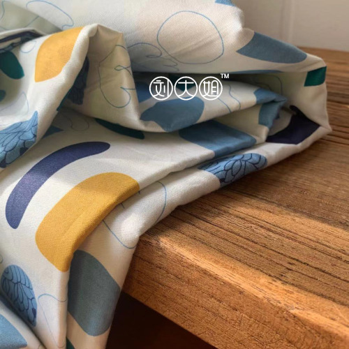 5ZV7 Liu Dajie's House - Outlet Last Order - Pure Cotton Printed Single Bedspread - Single or Double Bed and Pillowcase Set - Pastoral Style Four