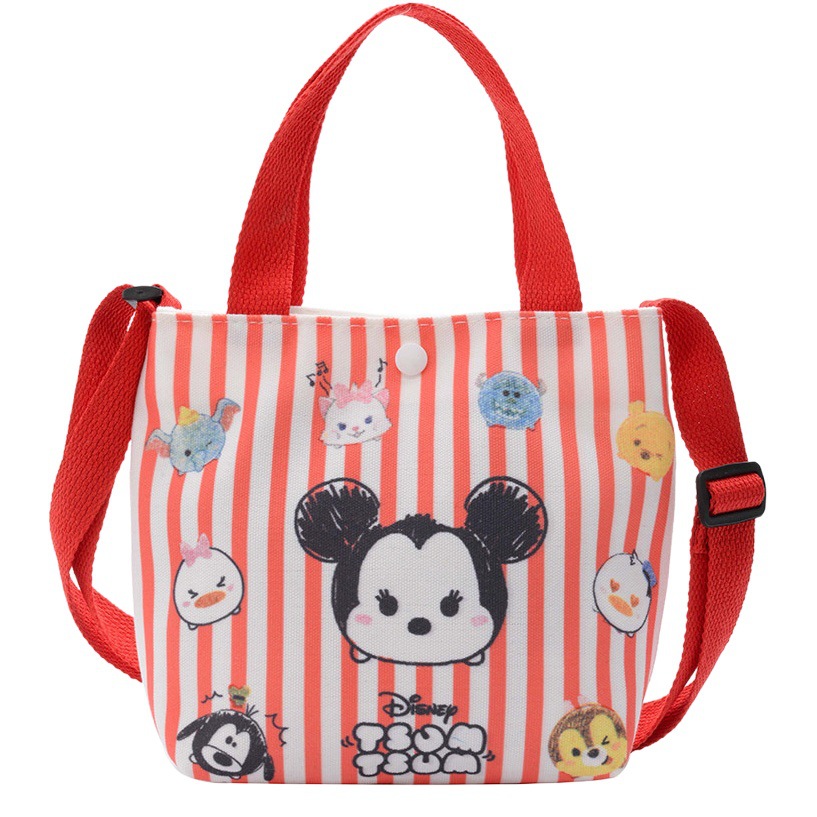 New Ins Canvas Handbag 2023 Hot Selling Korean Style Casual Kidsren's Bag Single Shoulder Crossbody Bag Manufacturer Wholesale