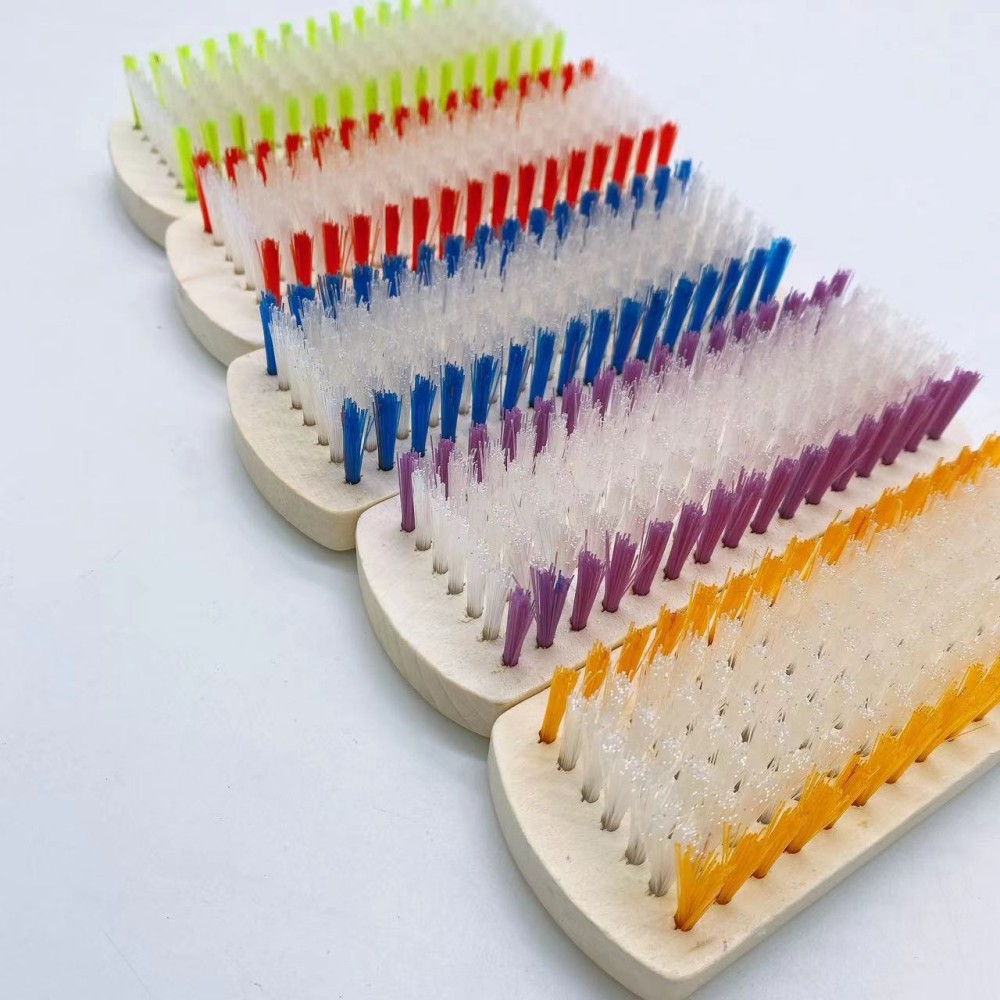 Cepillo cuadrado de plástico de dos colores Cepillo cuadrado cepillo de ropa limpieza descontaminación hogar energía multicinética multiusos cepillo de zapatos cepillo grande